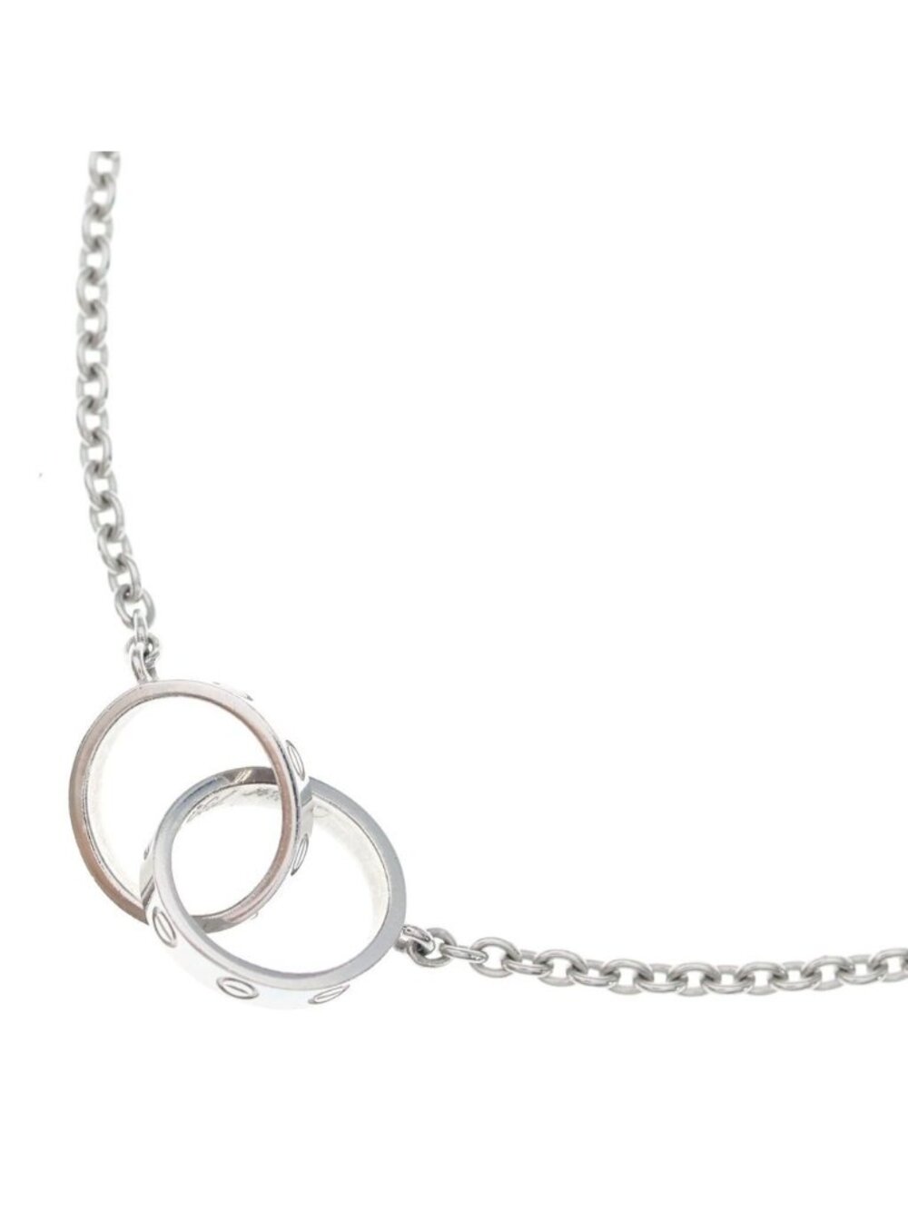 Cartier Baby Love Pendant Chain White Gold 18k